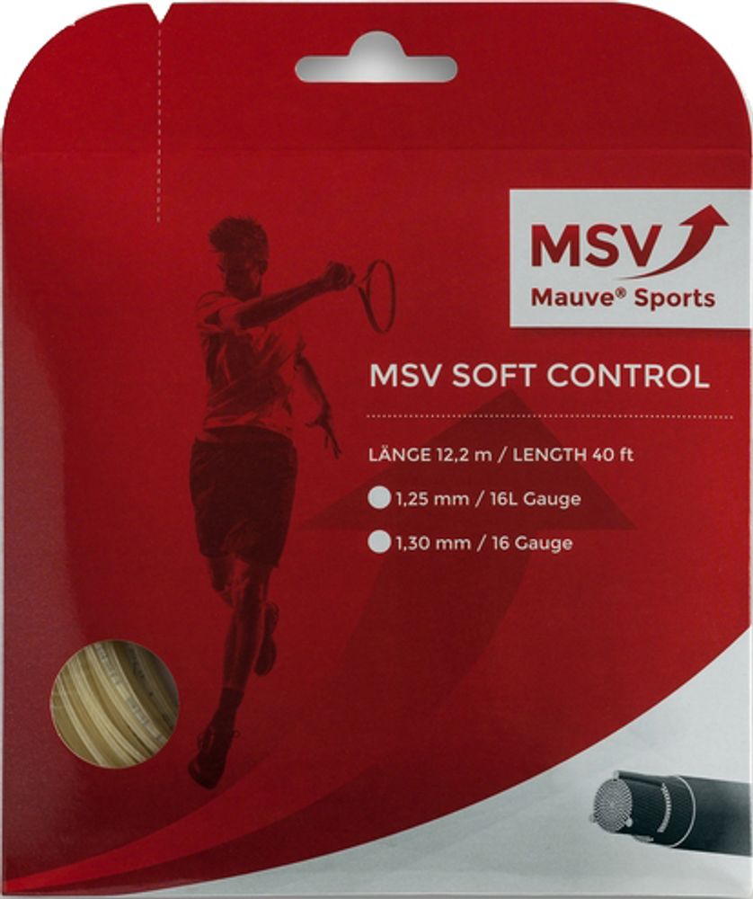 Теннисные струны MSV Soft Control (12 m) - natural