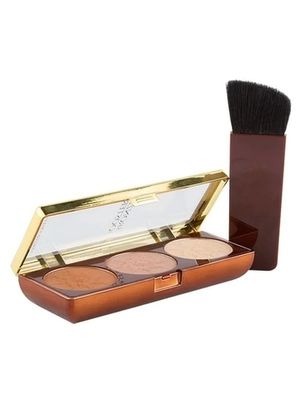 PHYSICIANS FORMULA Палетка контуринг стробинг (Хайлайтер, Бронзер, Контуринг) Bronze Booster Glow-Boosting Strobe and Contour Palette, 9 гр