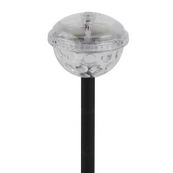 Светильник уличный ЭРА ERASF012-32 садовый Дискошар на солнечной батарее | Садовые декоративные светильники