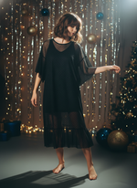 Платье Беседы под луной Черное