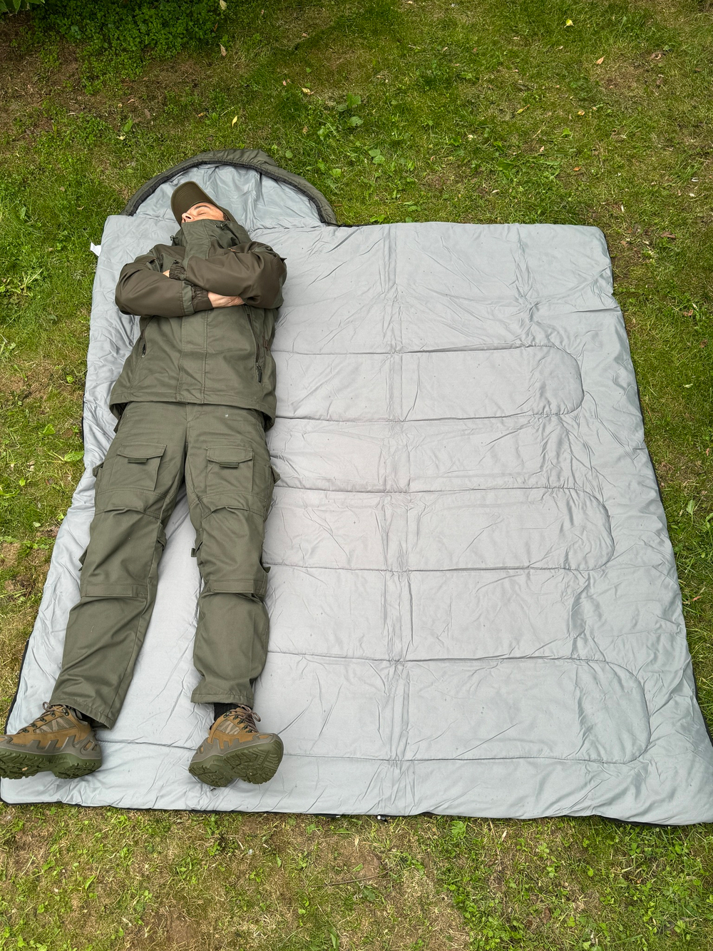 Спальный мешок одеяло Balmax camping plus series - 0 Олива