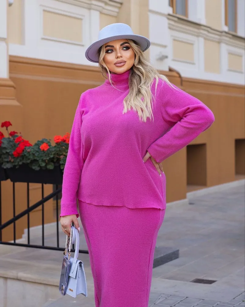 Костюм с юбкой УК-8715-1