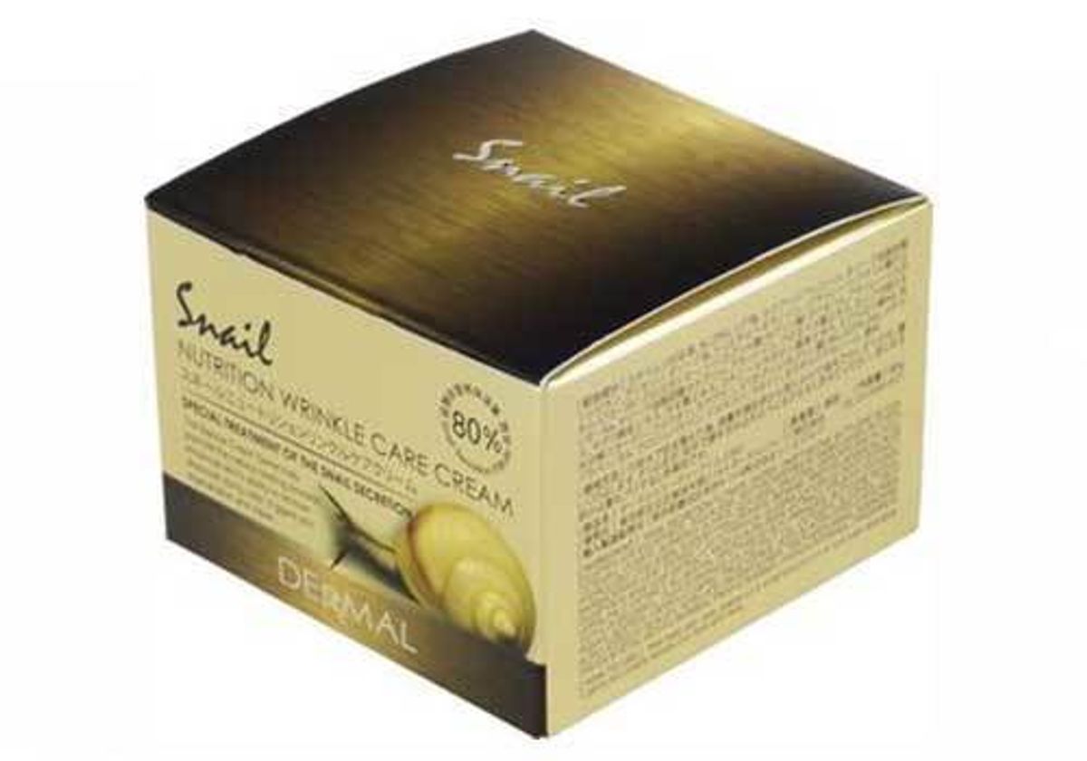 Питательный крем от морщин "Dermal" с улиткой, 50г