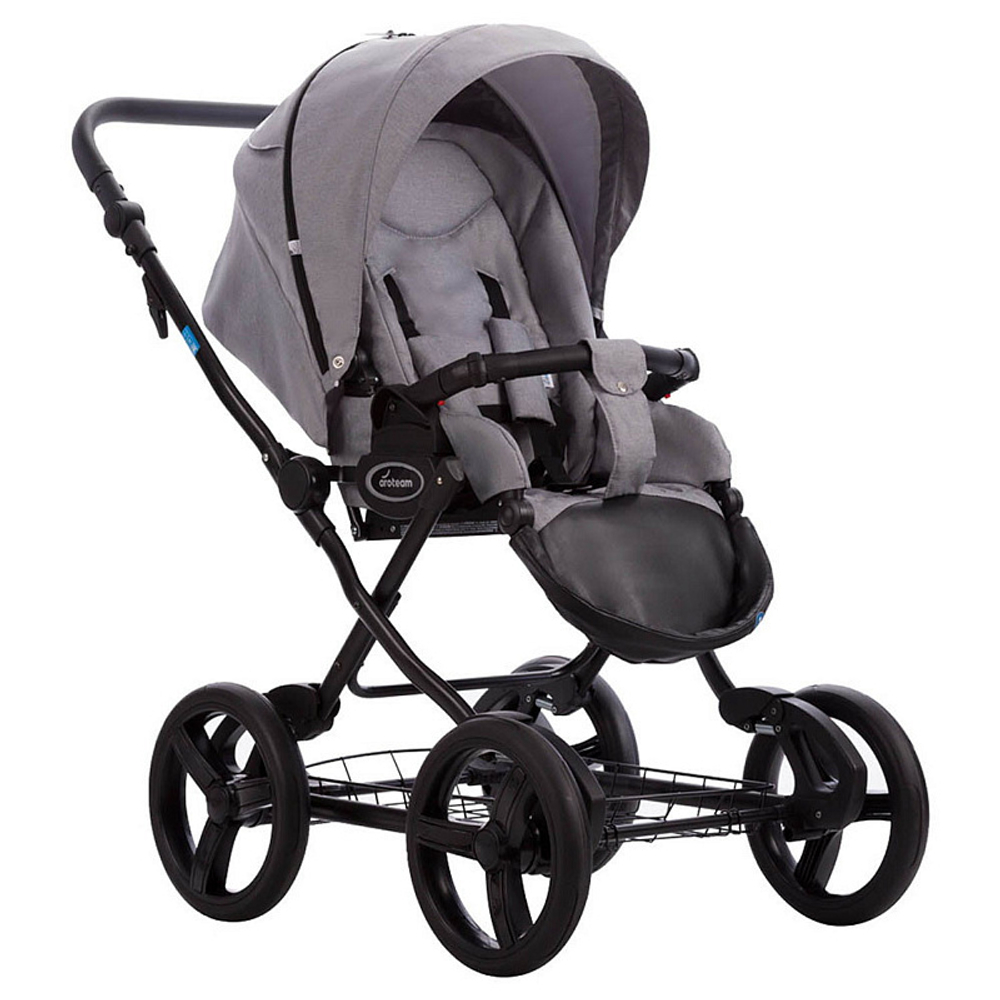 Детская коляска AroTeam Cocoline 2 в 1 11 серый