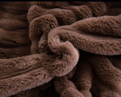 Плед 210х230 Sofi De MarkO Климентина коричневый