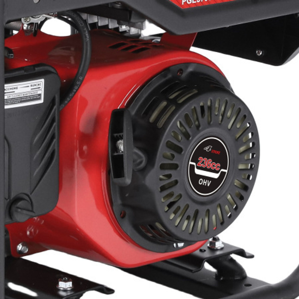 Генератор бензиновый инверторный P.I.T. PGE5500-G2 (5,5/5,0 кВт, 236см?, 4 такт, 2х220В, 12В, 23А)