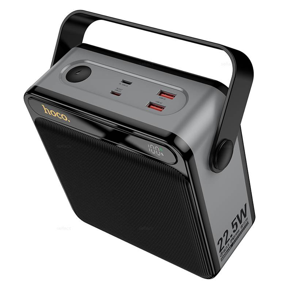 Портативный аккумулятор Hoco J161 80000mAh 22.5W+PD20W (black)
