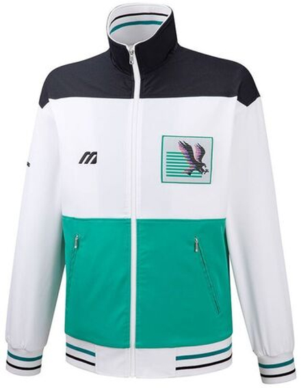 Куртка теннисная Mizuno Archive Jacket - white