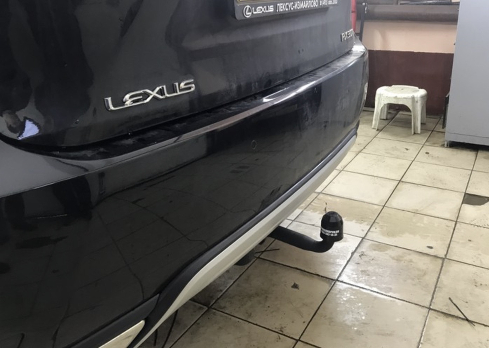 Фаркоп для Lexus RX (AL20) 2015-2022 Тип шара: A. Нагрузки: 2500/120 кг, LX 03