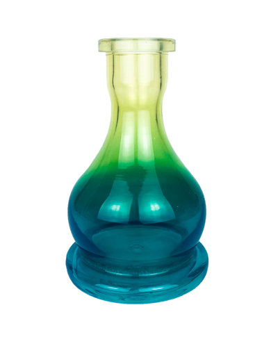 Колба MiniD (Мини капля без шва) "SeaSunseT" (Желто-голубая)