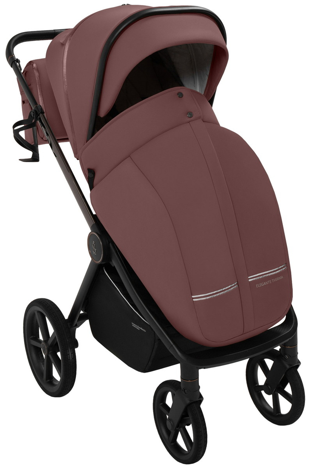 Коляска 3 в 1 Sweet Baby SBL Elegante Therma + автокресло Premier Grey Mokka