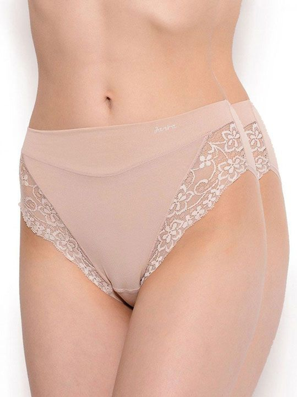 Набор из 2 трусиков-слип Esencial (Размер: M) (Цвет: телесный)