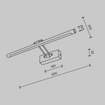 Светодиодная подсветка Maytoni Dazzle MIR267WL-L12CH3K
