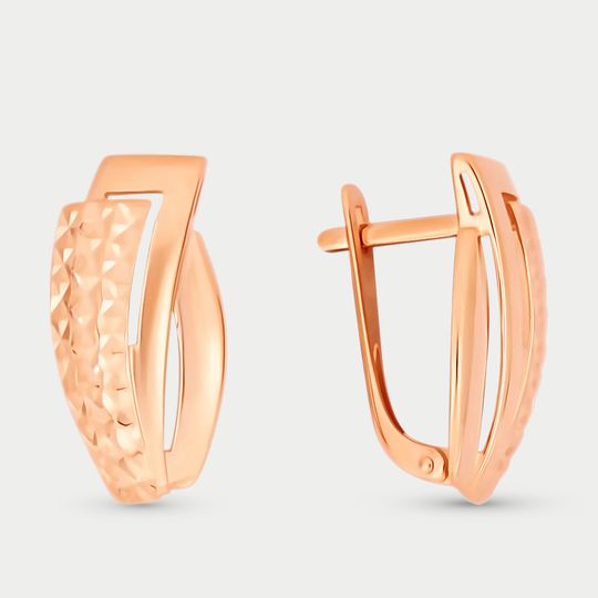 Серьги золотые