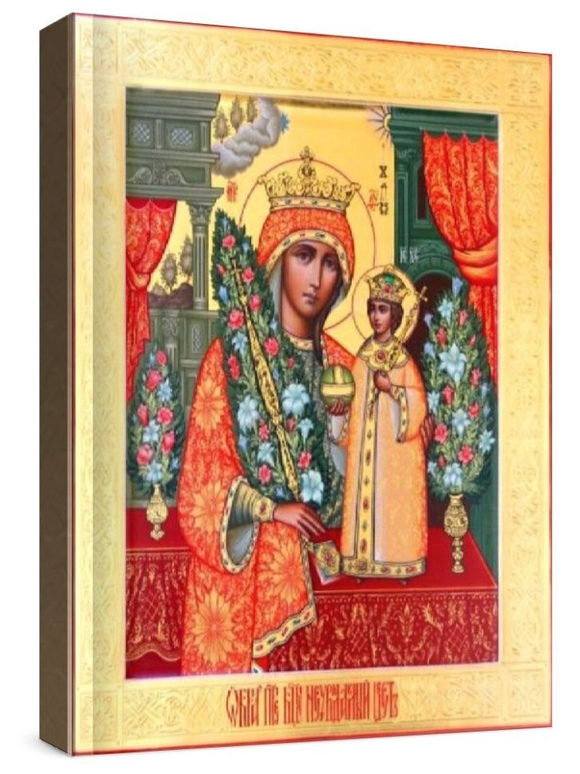 Неувядаемый Цвет (рукописная икона)