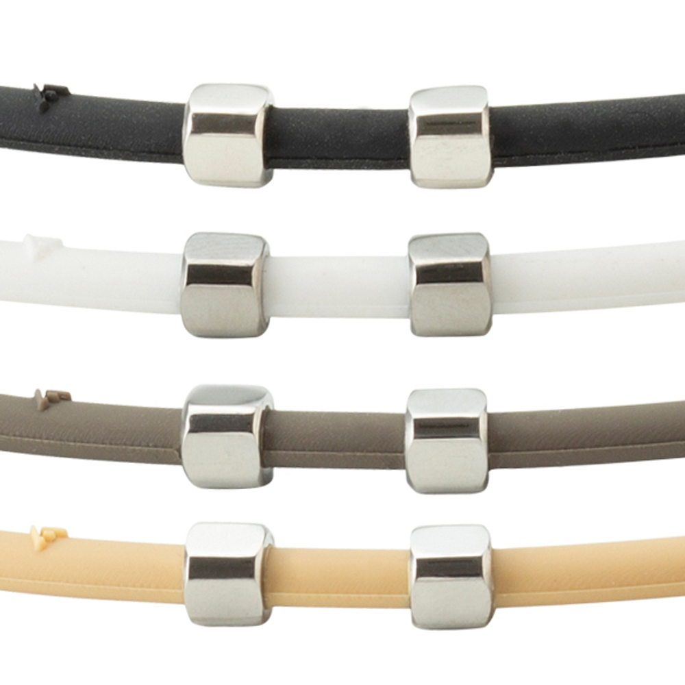 Ожерелье RAKUWA NECKLACE EXTREME CUBE белое