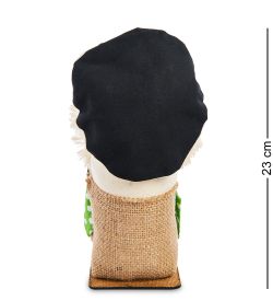 GAEM Art DO-089 Домовой Кузя в фуражке с сундуком