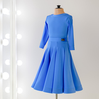 Standart 4-01-17-C | Рейтинговое платье годе для спортивных бальных танцев | Vasileva Dance