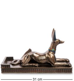 Veronese WS-1042 Держатель для бутылки «Анубис - знаток целебных трав»