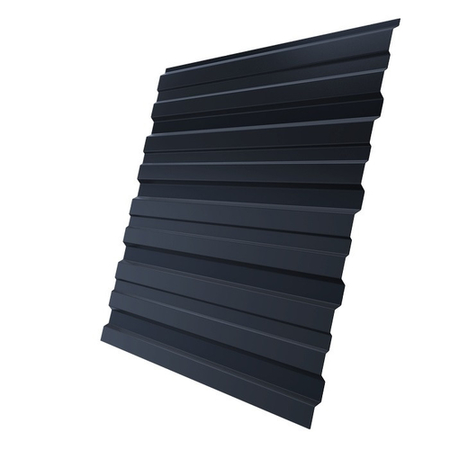 Профнастил С10 Grand Line Optima Pe 0,45 мм RAL 7024 графитовый серый