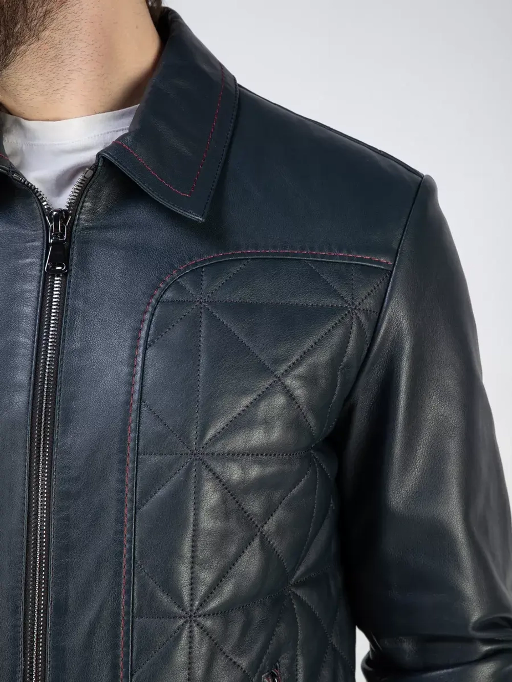 Кожаная куртка демисезонная Турция