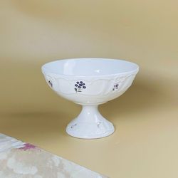 Lenardi 109-218 Конфетница 17см на ножке КРОКУС в под.уп.(х8)Фарфор