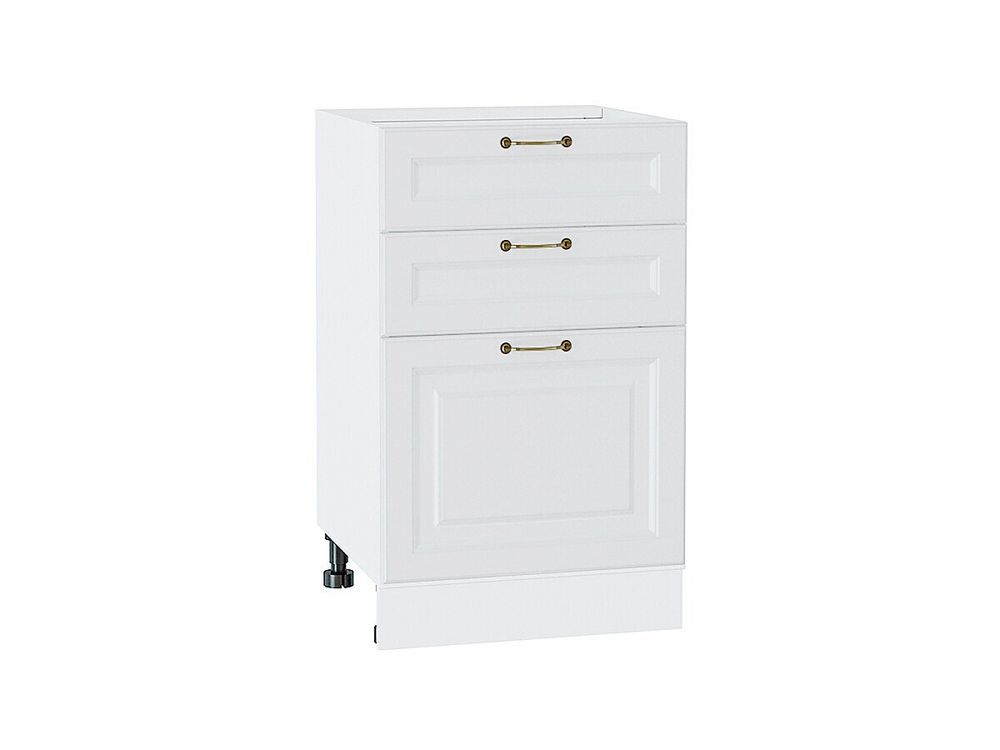 Шкаф нижний с 3-мя ящиками Ницца