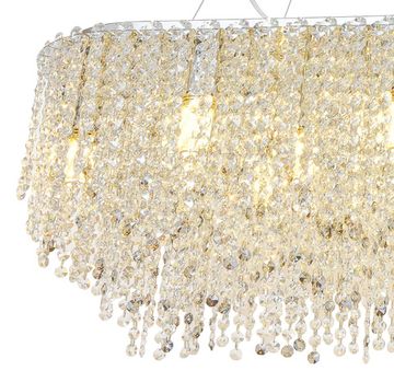 Люстра подвесная 13*Е14 2187/09/13PL хром Rain of Crystal Stilfort