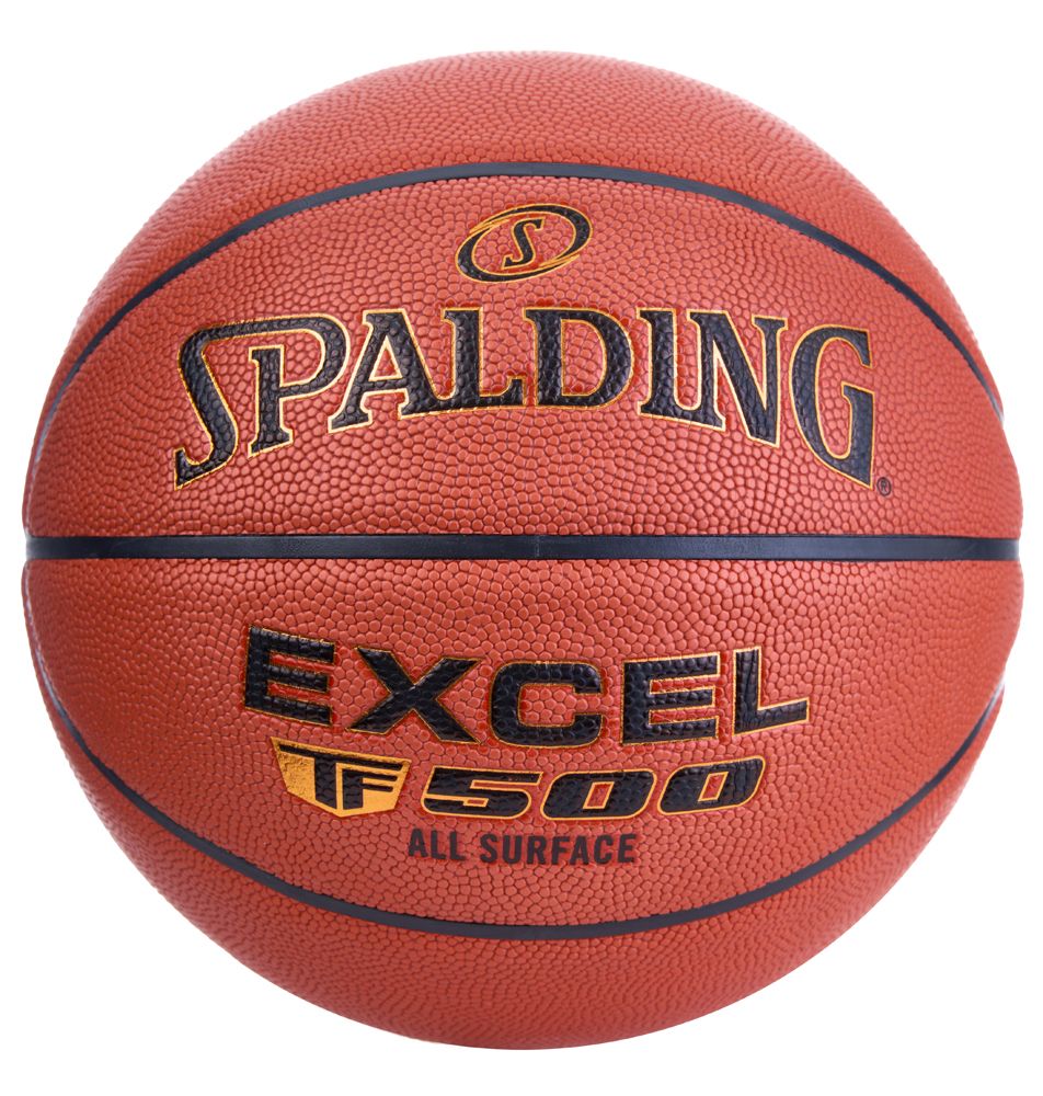 Мяч баск. SPALDING TF-500 Excel In/Out р.6, 76798z, композит, коричневый