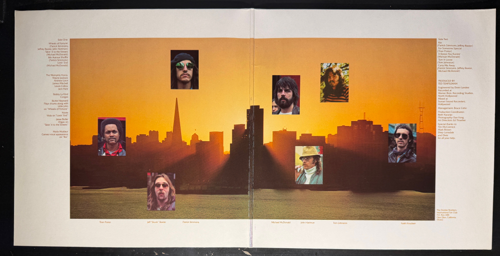 The Doobie Brothers ‎– Takin' It To The Streets (Скандинавия)