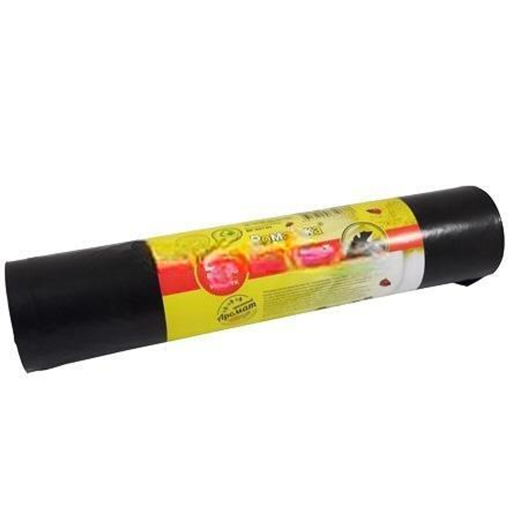 Мешок д/мусора ПВД 240 л (10 шт.) рулон "СТАНДАРТ" Ромашка (1/18 шт.) ВР-0073Н