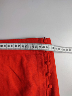 Юбка  Forever21 яркая со льном 40  размер