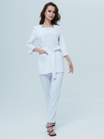 Блуза медицинская женская | Бл-375 3/4 либерти люкс