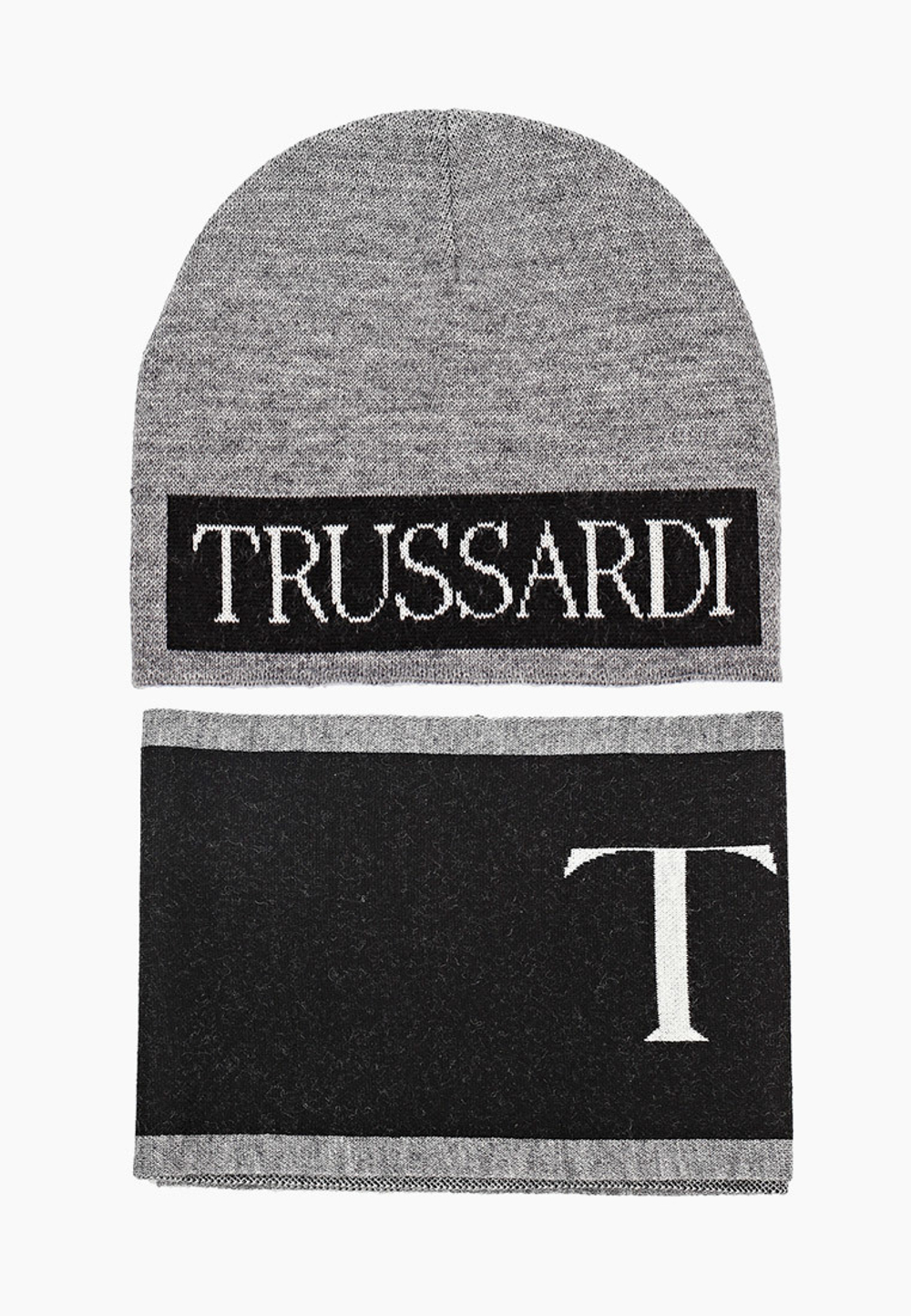 Набор шапка+шарф  Trussardi