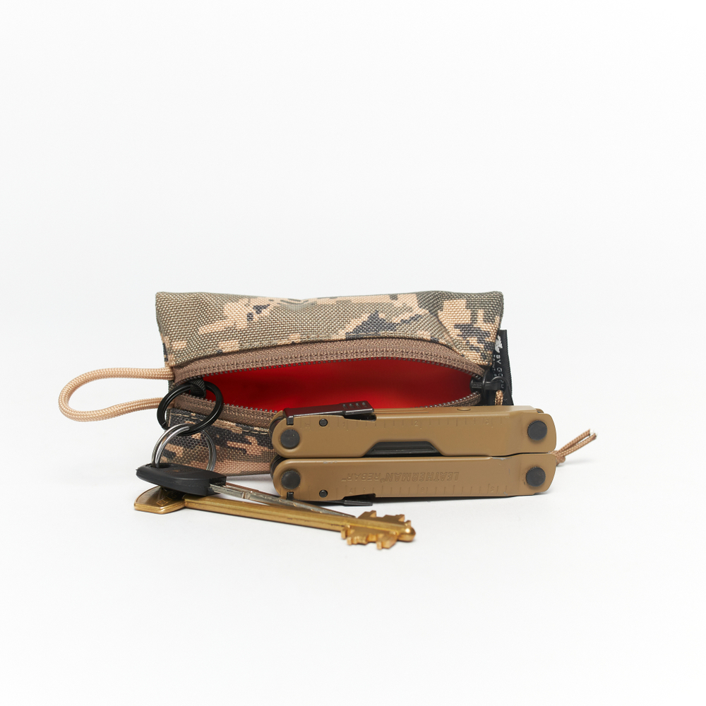 Fabric Key Wallet abu camo