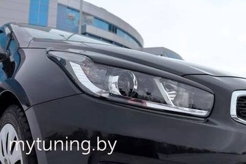 Реснички на фары для Kia Ceed II