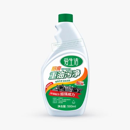 Средство чистящее для кухни от жира и нагара iLiFE 500 мл. (0,20PV+купон) (Зелёная новая версия)