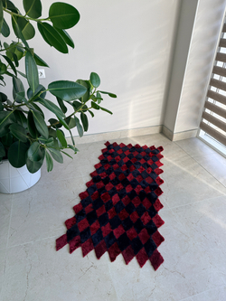 Меховой Коврик прикроватный накидка на кресло из овчины