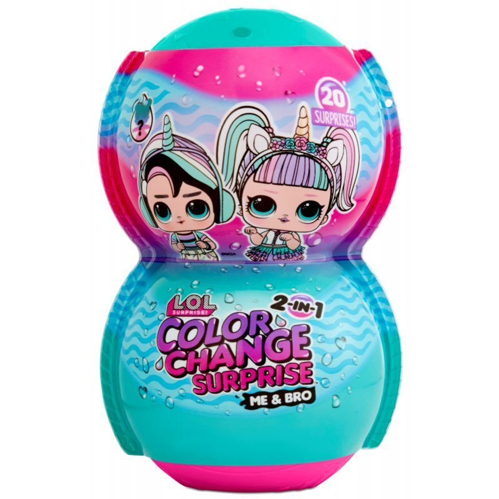 Кукла LOL, набор кукол LOL Color Change 2in1 Me & Bro Dolls с сюрпризом  меняющие цвет, кукла лол 580638 купить в Москве | Доставка по России.