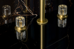 Boheme Смеситель на столешницу ELEGANTE на 3 отв. MAT GOLD
