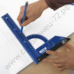 ЗУБР Система-32, разметочный мебельный угольник, Профессионал (34398-30)