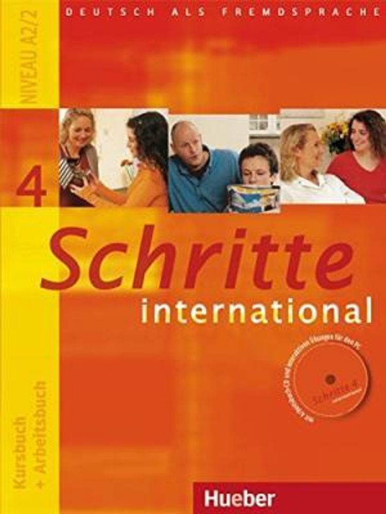 Schritte international 4 - Kursbuch + Arbeitsbuch mit Audio-CD zum Arbeitsbuch und interaktiven bungen