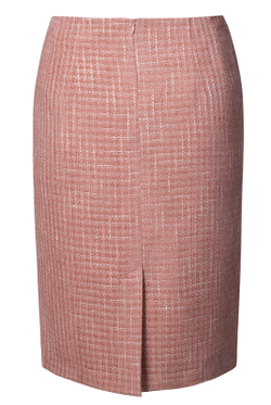 Юбка женская 3889ВПБ, Пудровый #323Пуд013889ВПБ