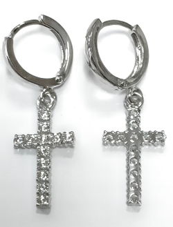 Ювелирные серьги из серебра