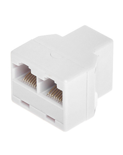 Разветвитель RJ-45 гн. на 2гн