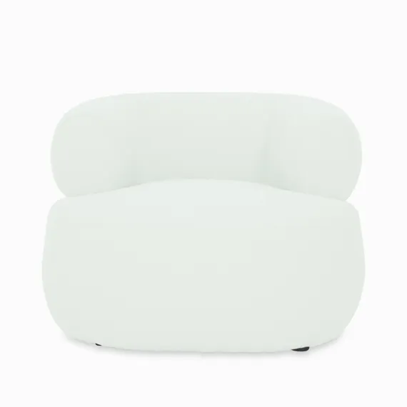 Кресло Plush Cloud молочное