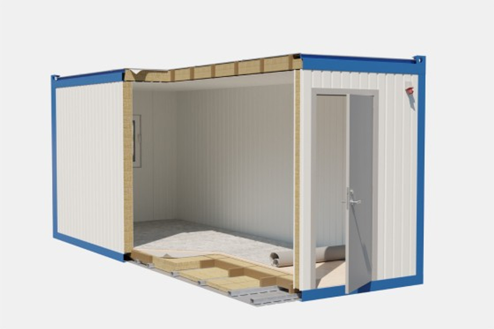 Бытовка из сэндвич-панелей 5х2,45м