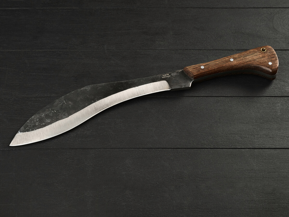 Непальский нож "Кукри", сталь 95Х18, рукоять венге