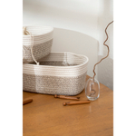 Корзина для хранения filis, 30х22х14 см, кремовая/светло-бежевая