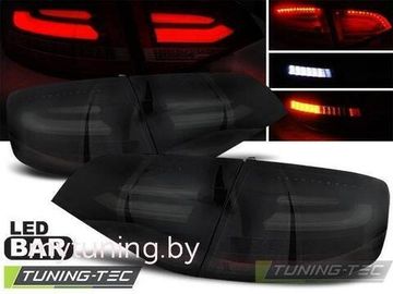Задние фонари smoke black led для Audi A4 B8 avant
